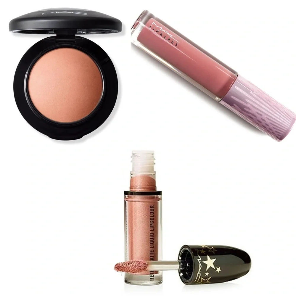 MAC / Lipglass & Liquid Lipstick & Blush